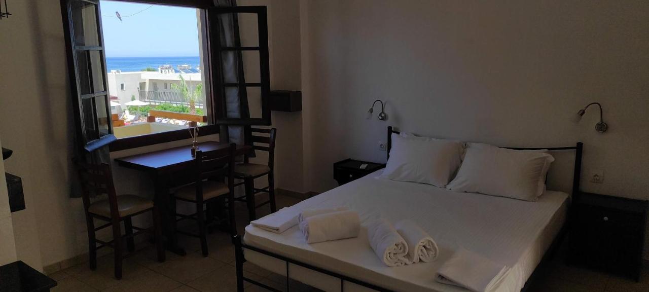 Dedalos N3 Sea View Apartment-30 Metres From The Beach สตาลิดา ภายนอก รูปภาพ